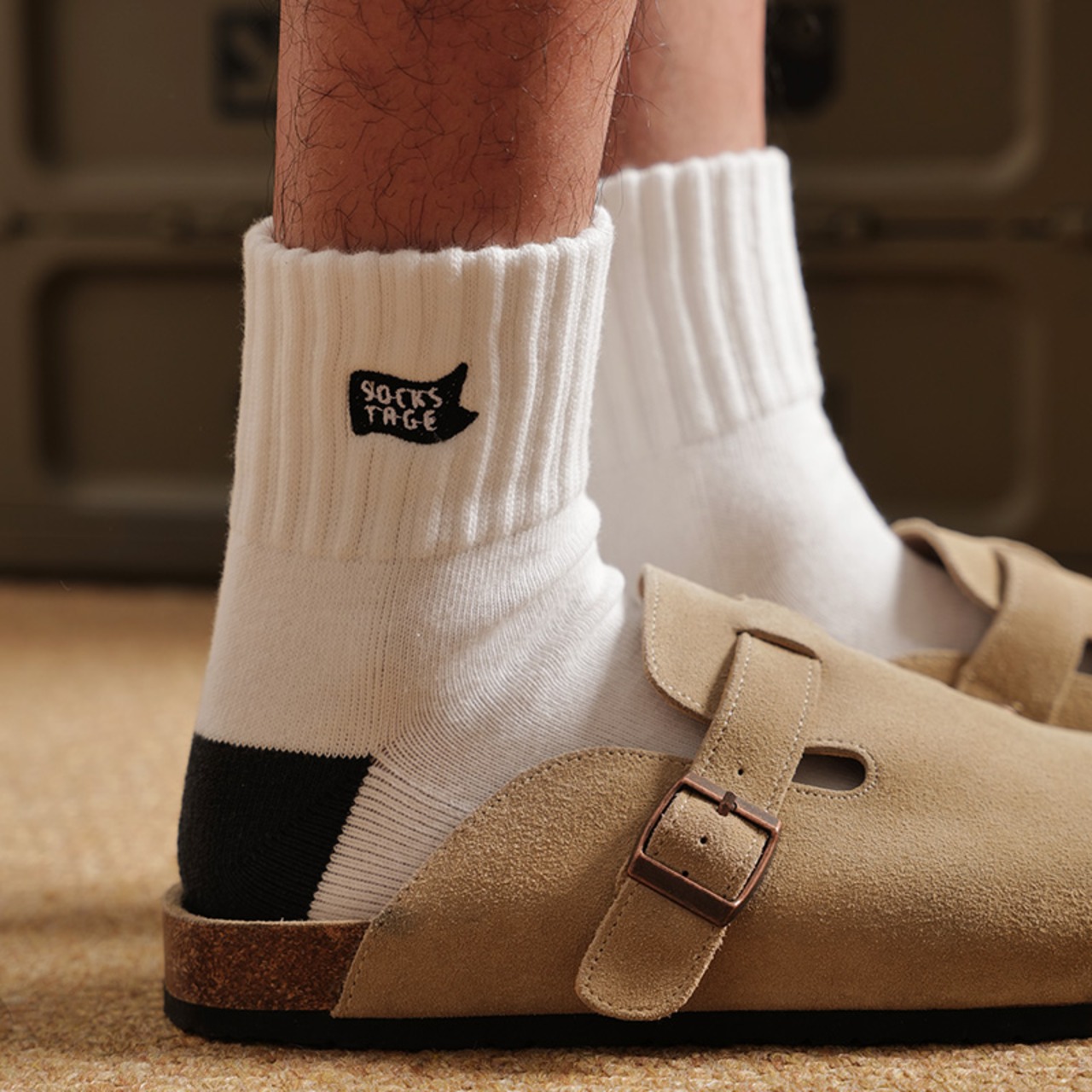 【3足セット】SOFTAGE 10A ANTIBACTERIAL SOCKS / 抗菌防臭ミドルソックス