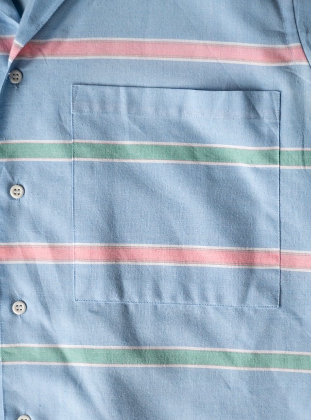 "PROFILES by VAN HEUSEN" 1980s Open collar shirt