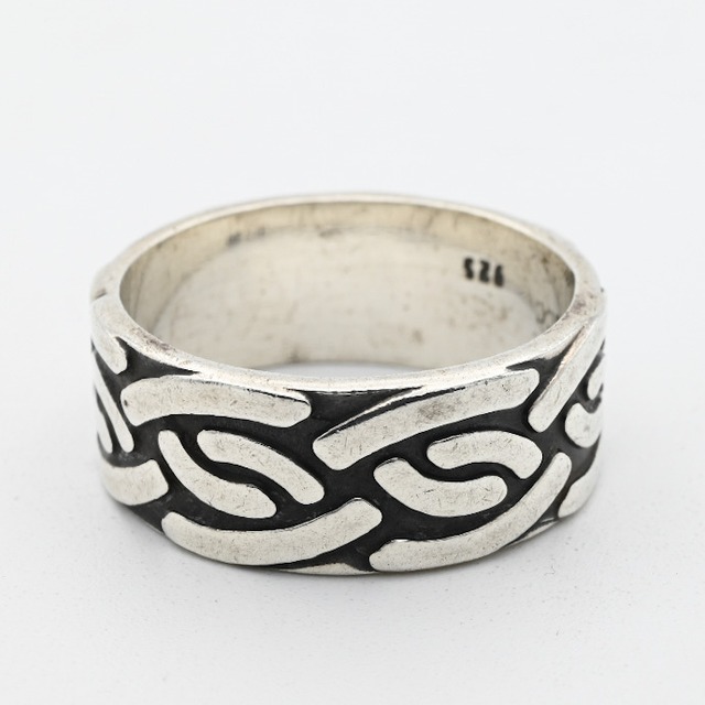 Braided Design Band Ring #16.0 / Mexico