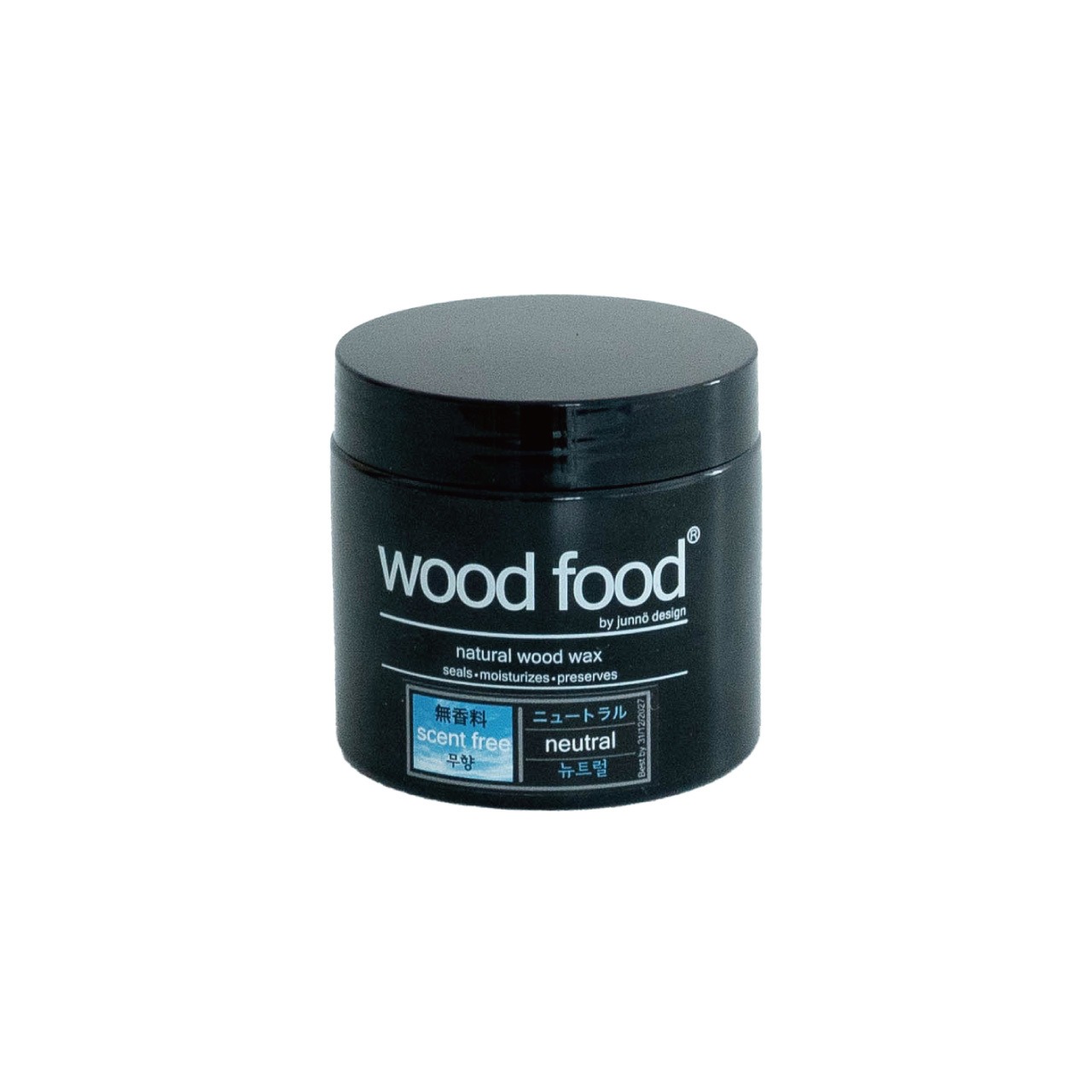 wood food WAX-ニュートラル-/ウッドフード/無垢材・本革製品/手入れ用ワックス