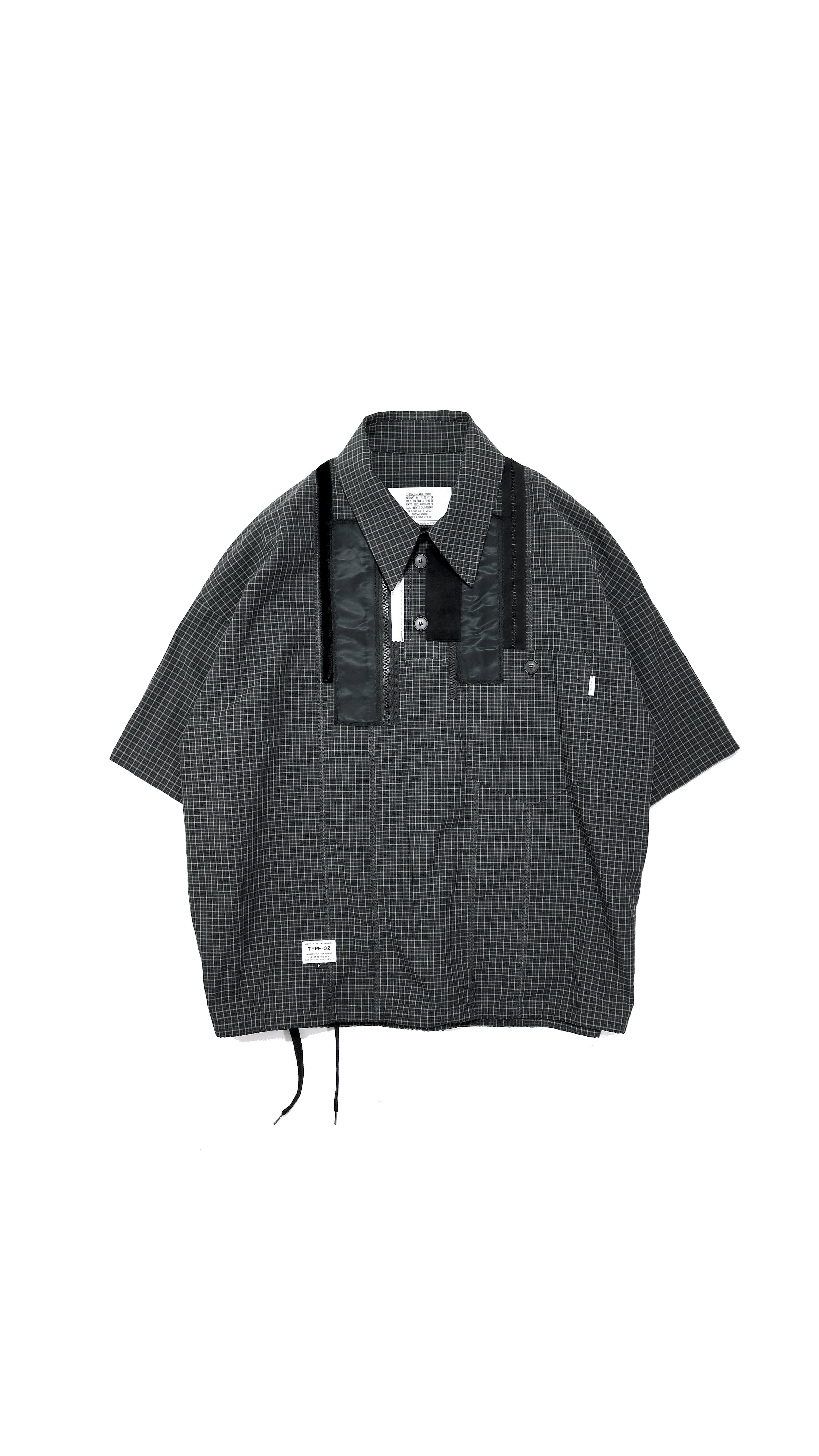 elephant TRIBAL fabrics エレファブ 】FRONT PANEL KNIT SHIRT elephant TRIBAL fabrics エレファブ 】FRONT PANEL KNIT SHIRT