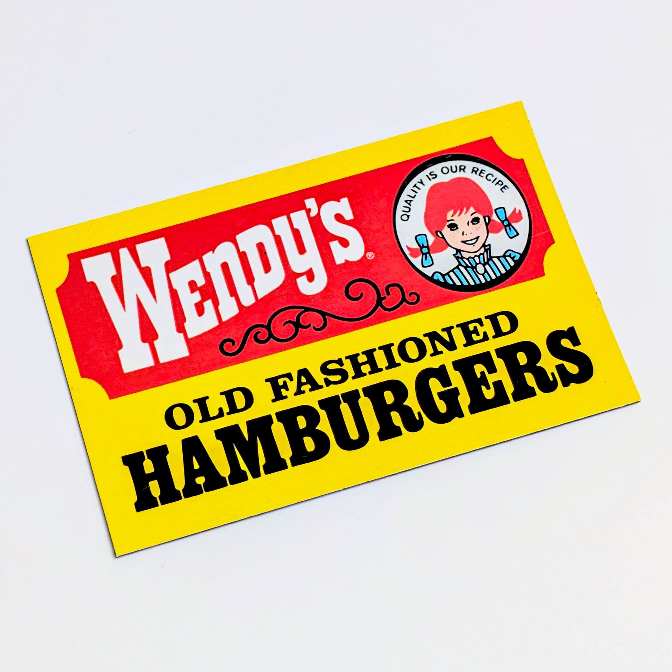 送料無料!【 American Magnet / マグネット 】Wendy's / ウェンディーズ 〚アメリカン雑貨 アメトイ〛
