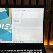 『極美品2024年モデル』MSI Modern 15 最新第13世代 メモリ8GB SSD512GB 人気ノートパソコン