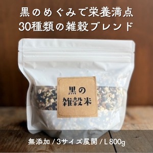 黒の雑穀米　サイズL