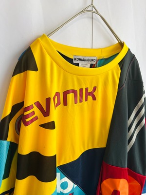 【KOH ISHIGURO】"再構築" REMAKE big silhouette SPORTS patchwork T-shirts