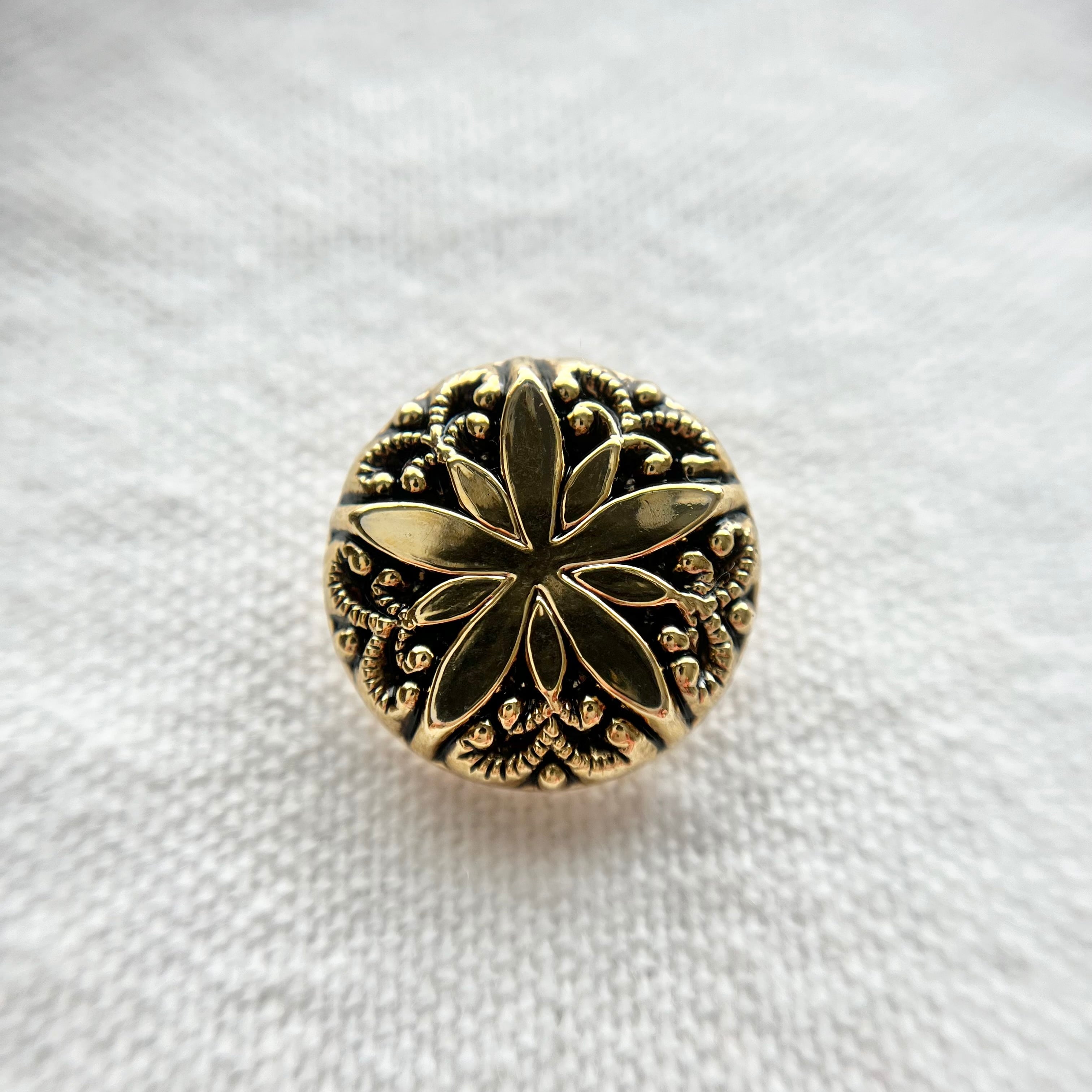 ゴールド＆シルバーボタン | kususu