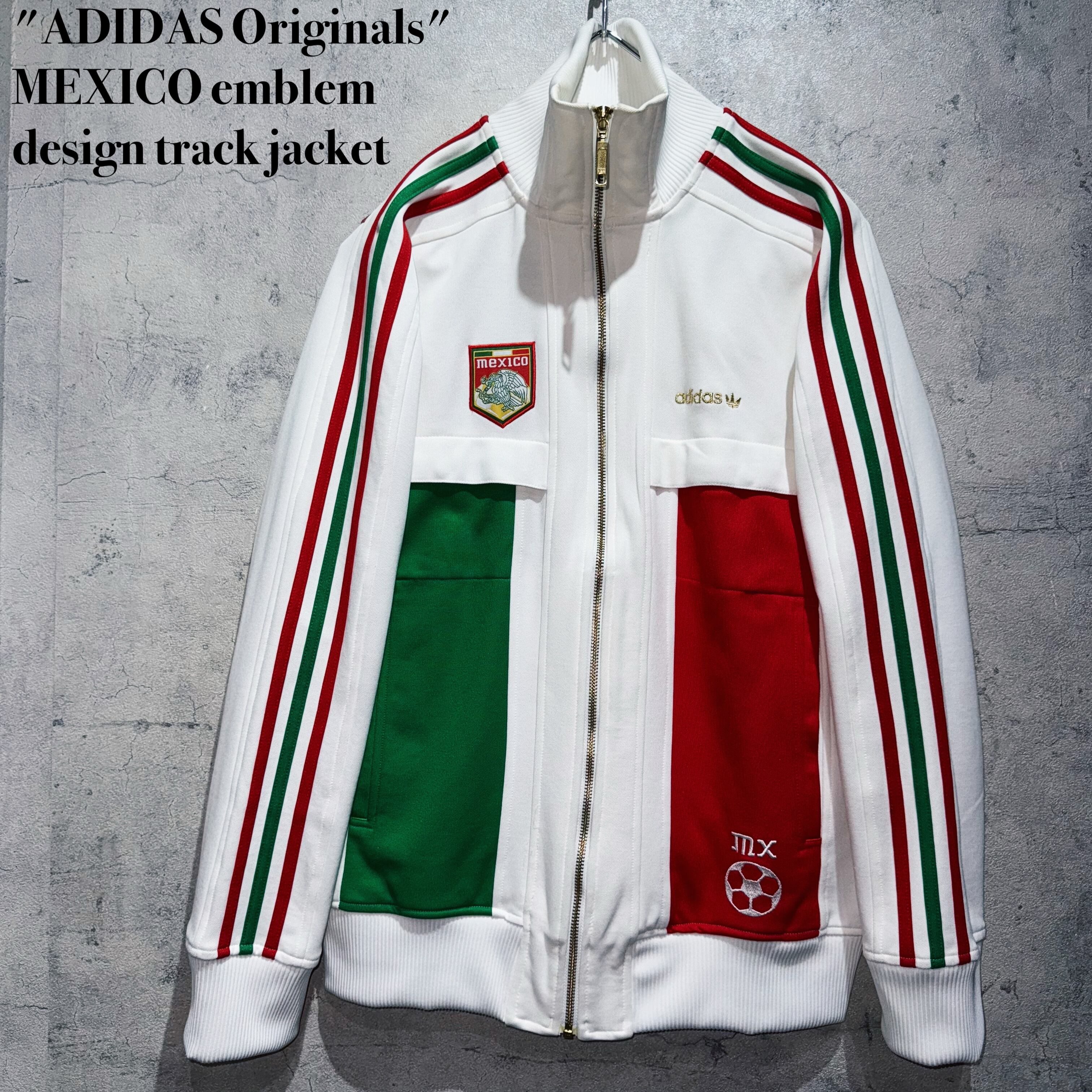 "ADIDAS Originals"MEXICO emblem design track jacket
