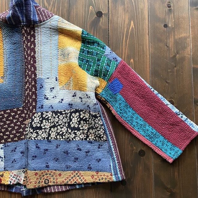 カンタ刺繍 グドゥリー・ジャケット / Rabari Soreil | yggd