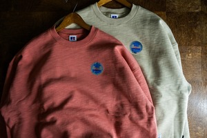 Russell×BerBerjin エルボーパッチスウェット