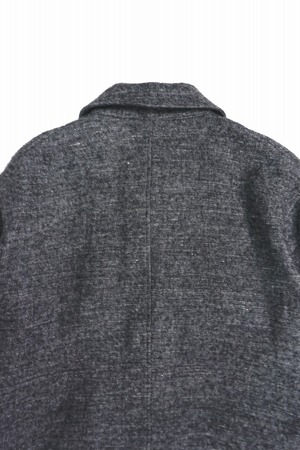 Wool Linen Tweed Shirt Jacket