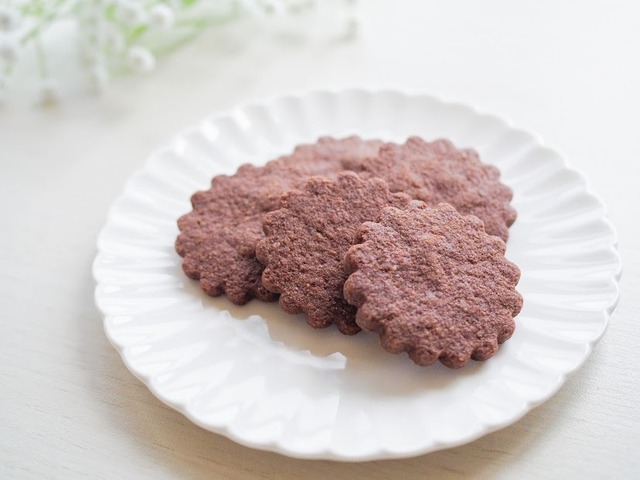 米粉のサブレ（ココア） 画像