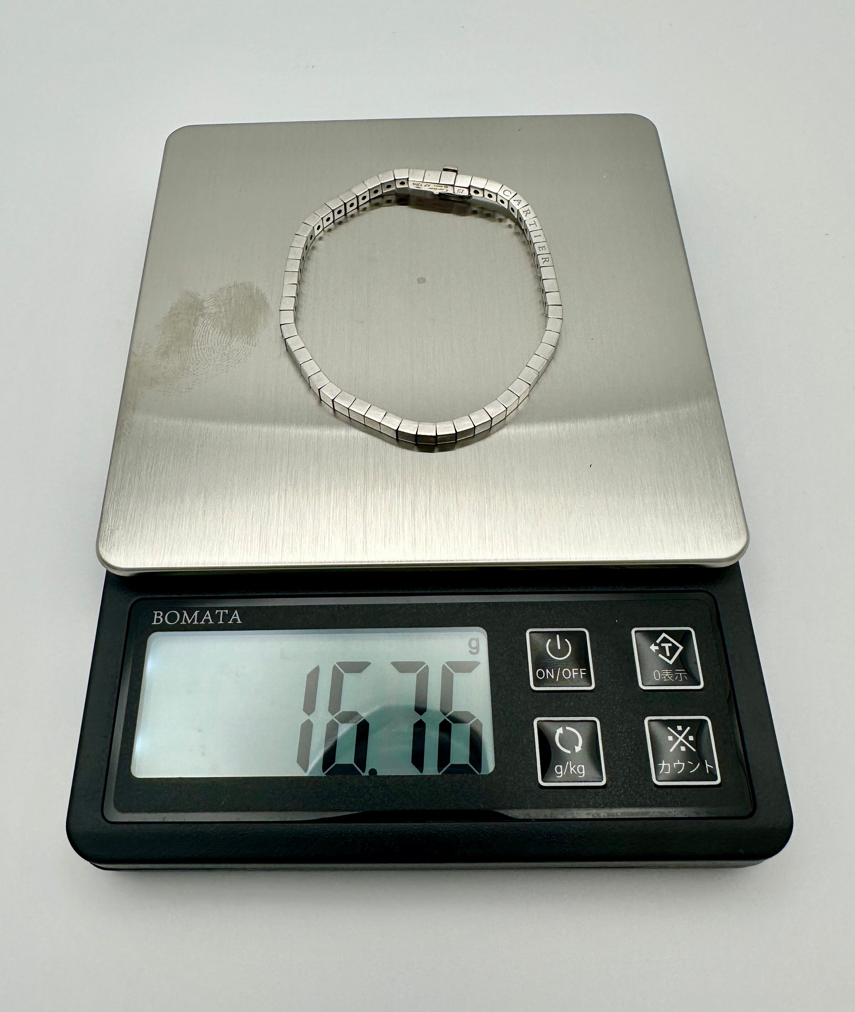 カルティエ ラニエール ブレスレット 750 WG 15刻印 16.76g Cartier ラニエール ブレスレット 750 WG 15刻印 16.76g | YuniT