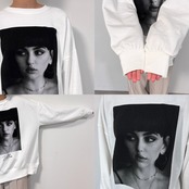 monoフォトスウェットPO/ホワイト