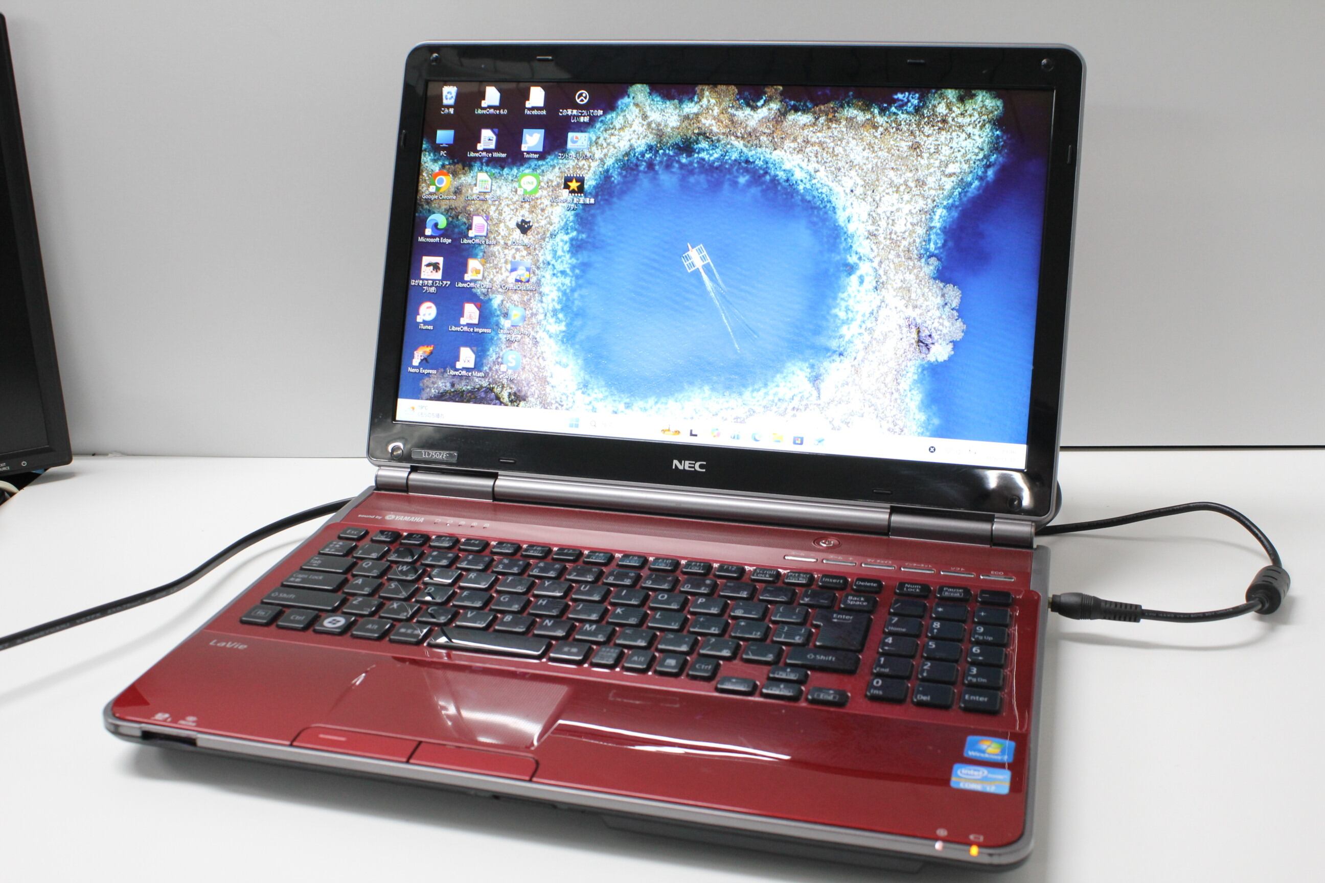中古良品ノートパソコン Windows11+office 新品爆速SSD250GB NEC LS450