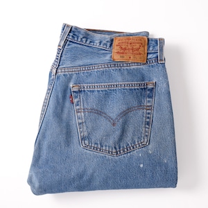 【逸品】90s Vintage Levi's 501 W38 実寸W36 オリジナル ヴィンテージ リーバイス USA製