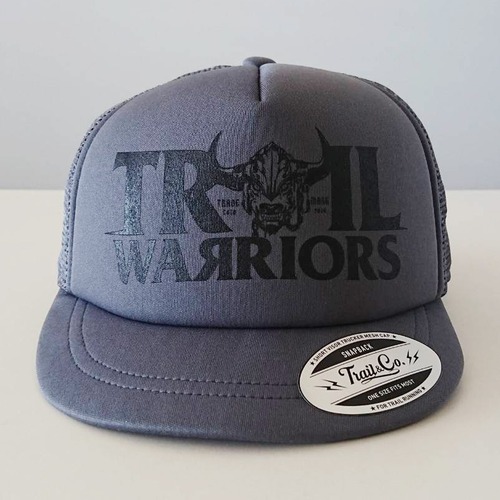 【販売終了】Short Visor Trucker Mesh Cap / TW / Gray / Gray / Black