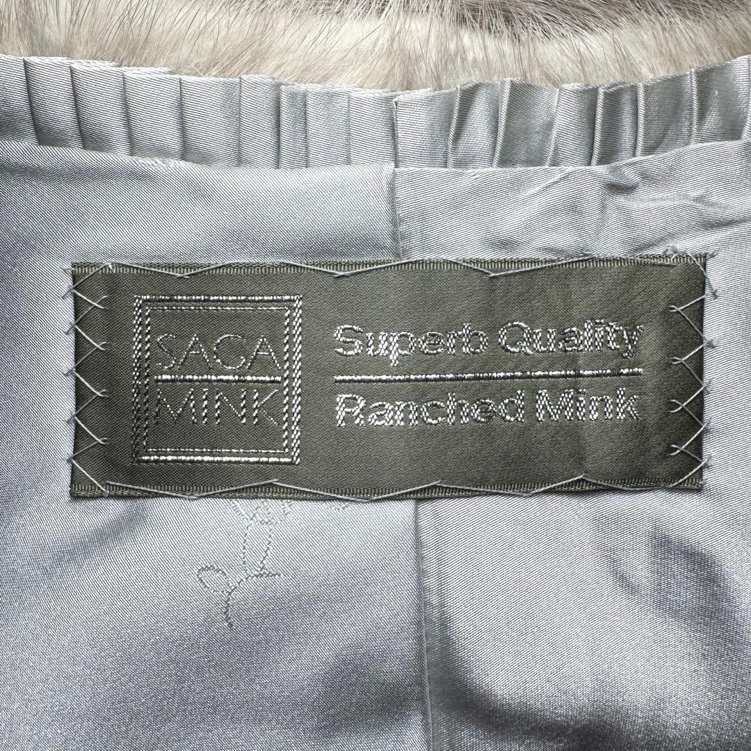 SAGA MINK】Superb Quality ファーショール サファイア | KS JAPAN