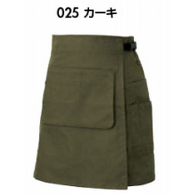 ラップエプロン カーキ Sサイズ