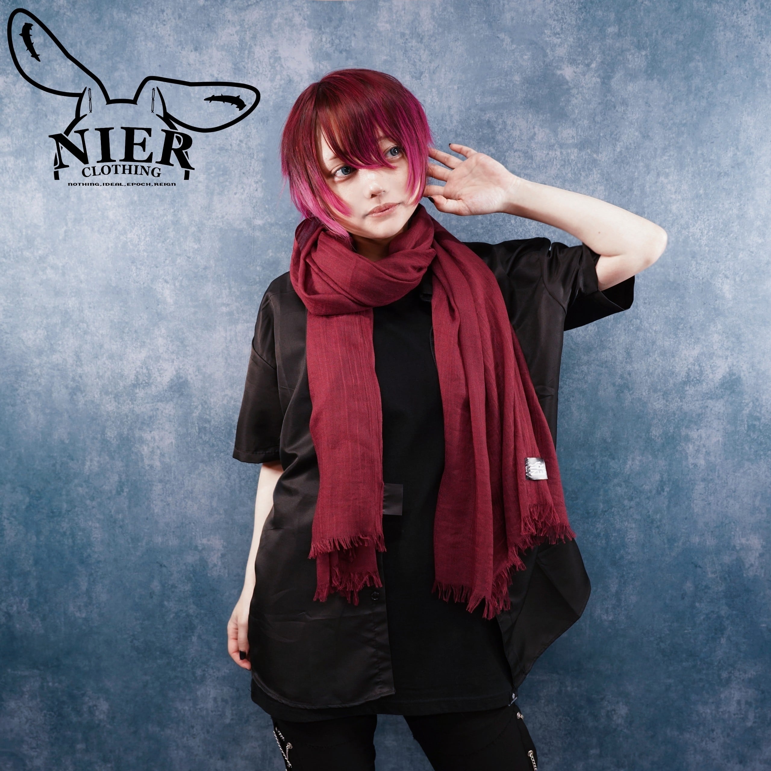 先着50点限定スペシャルセール》SHEER SUMMER STOLE【RED】 | NIER