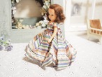 光沢ボーダー　「Nancy Ann Story Book Doll」（日焼けあり） 画像9