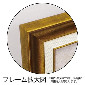 サムトフト「わんこのいる家」Sサイズ ゲル加工アート アートフレーム 絵画 インテリア