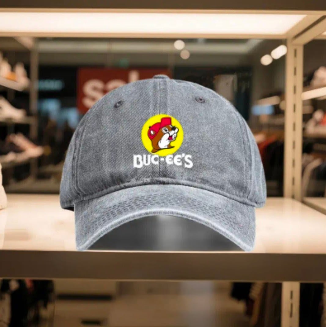 ♧ 再入荷！【 Buc-ee's（バッキーズ） 】 6パネルCAP / ベースボールキャップ / ウォッシュ加工 / ピグメント加工 〚アメリカン雑貨 アメトイ〛