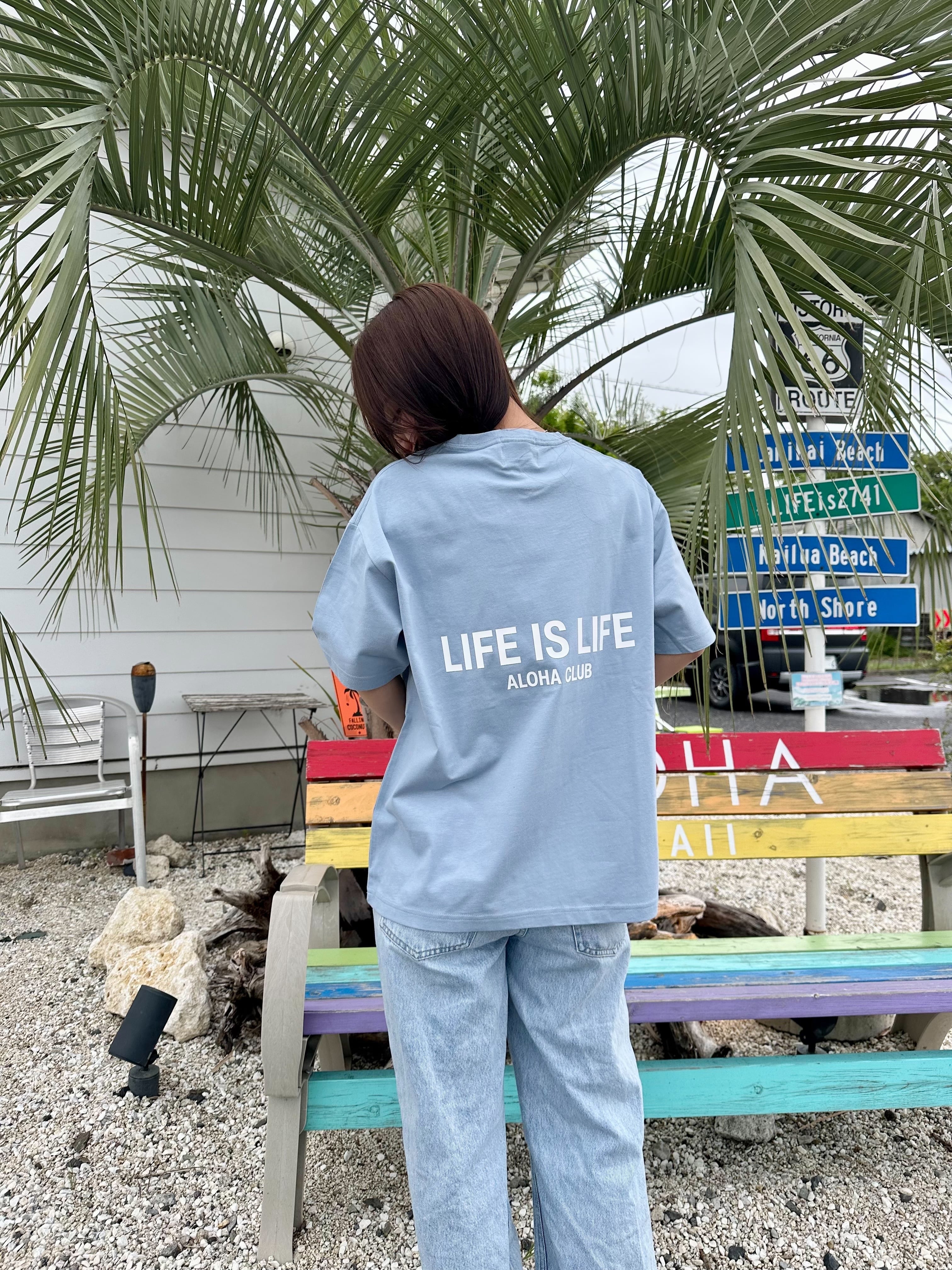 LIFE isオリジナル ラバーロゴTシャツ ¥6,990+tax