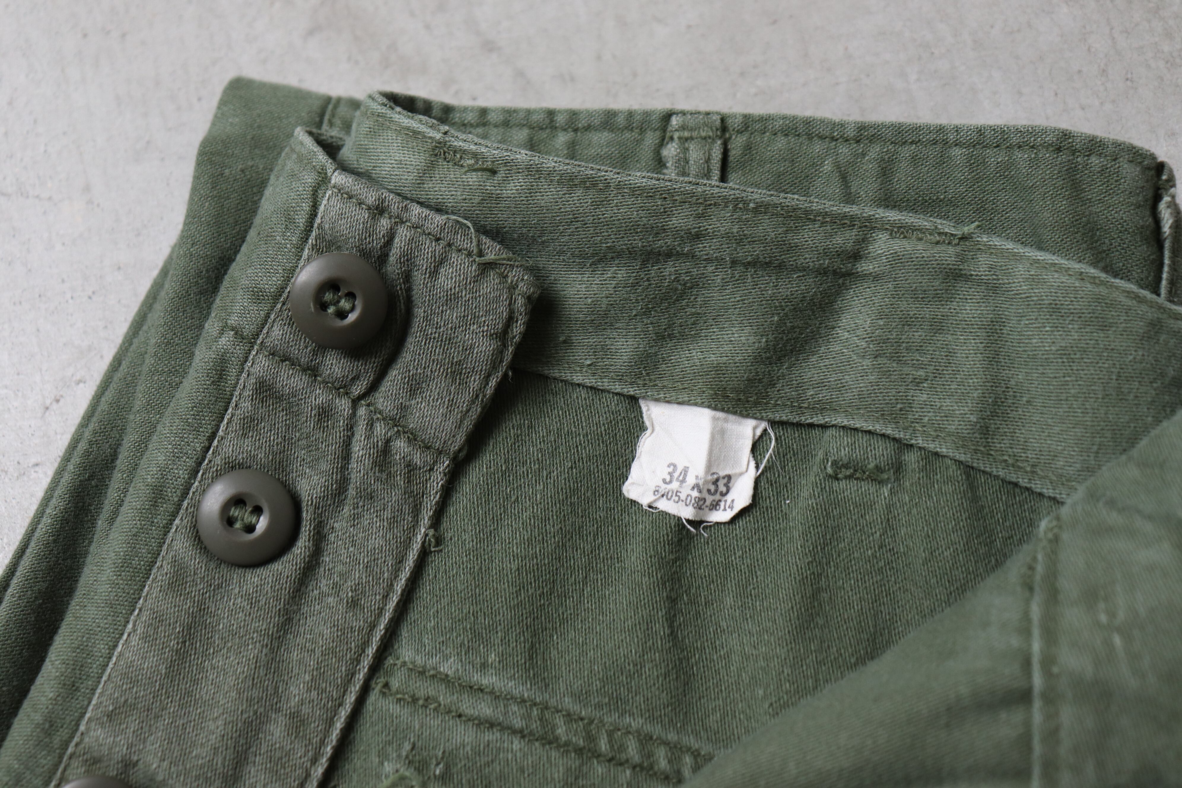 1960s U.S.ARMY ベイカーパンツ W34L33　D381 | ROGER'S used clothing - ロジャース -  powered by BASE