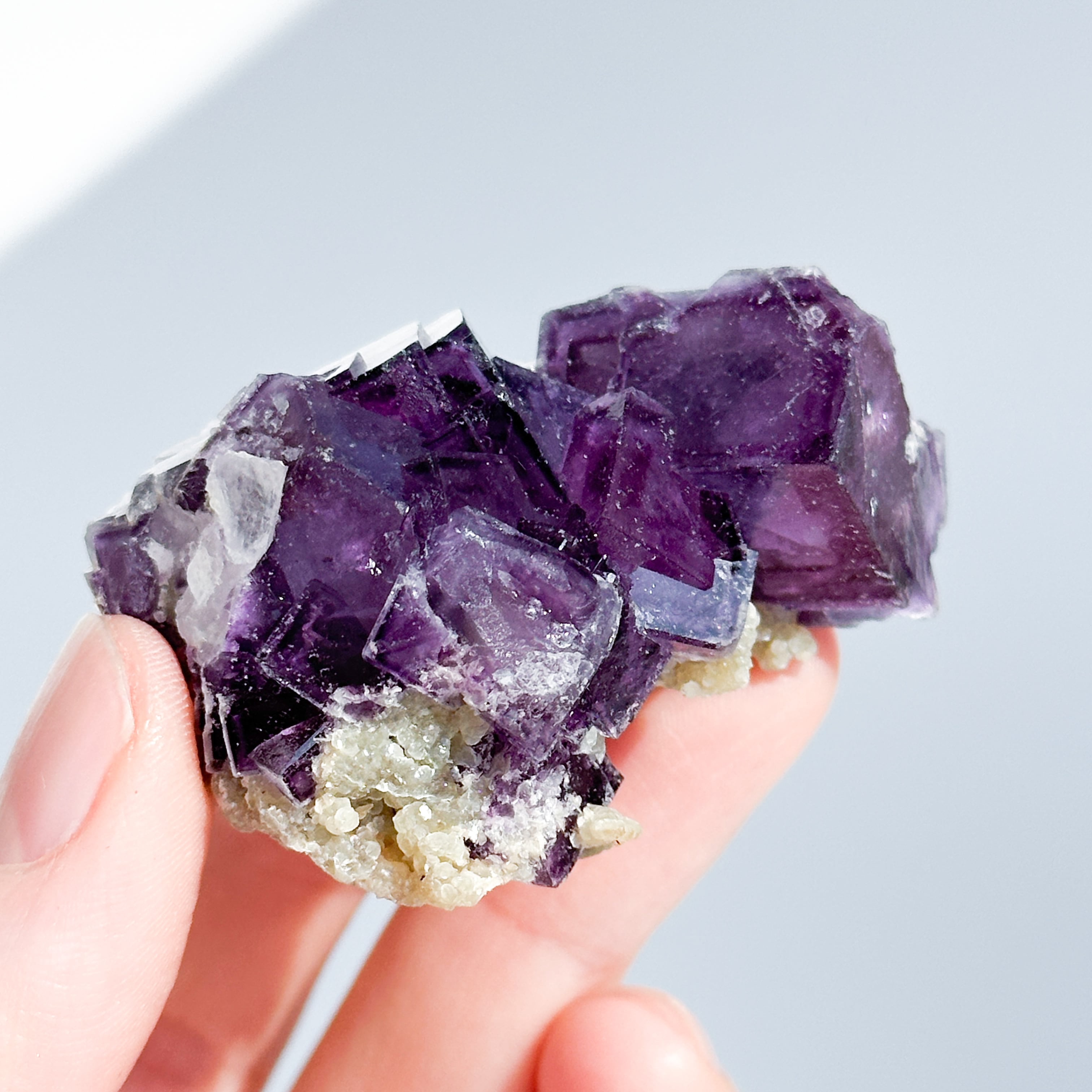 蛍光◎ヤオガンシャン産フローライト 原石04◇ Fluorite From
