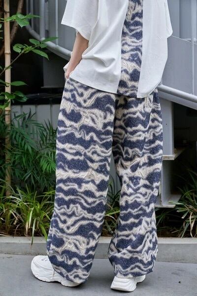 Nora Lily 】 Zip Break Jacquard Pants(UNISEX) | osrsofficial