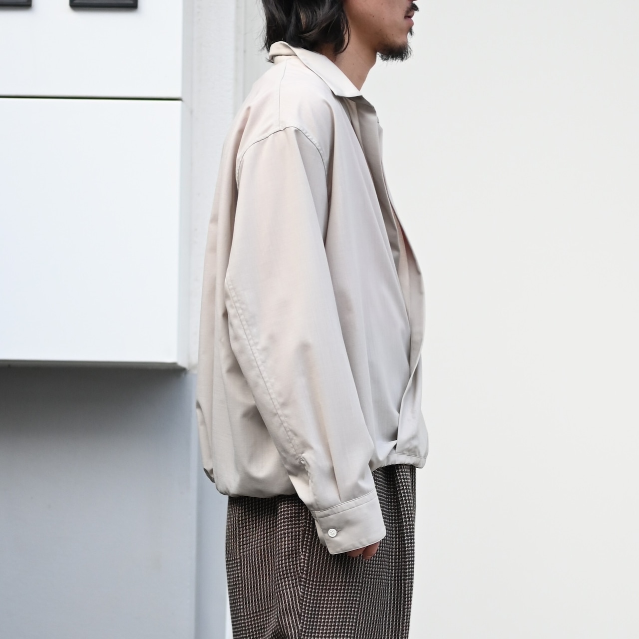 Nonnotte / Draping Overlap Shirt