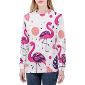 Women's Pull Over Sweatshirt Leaf 4298