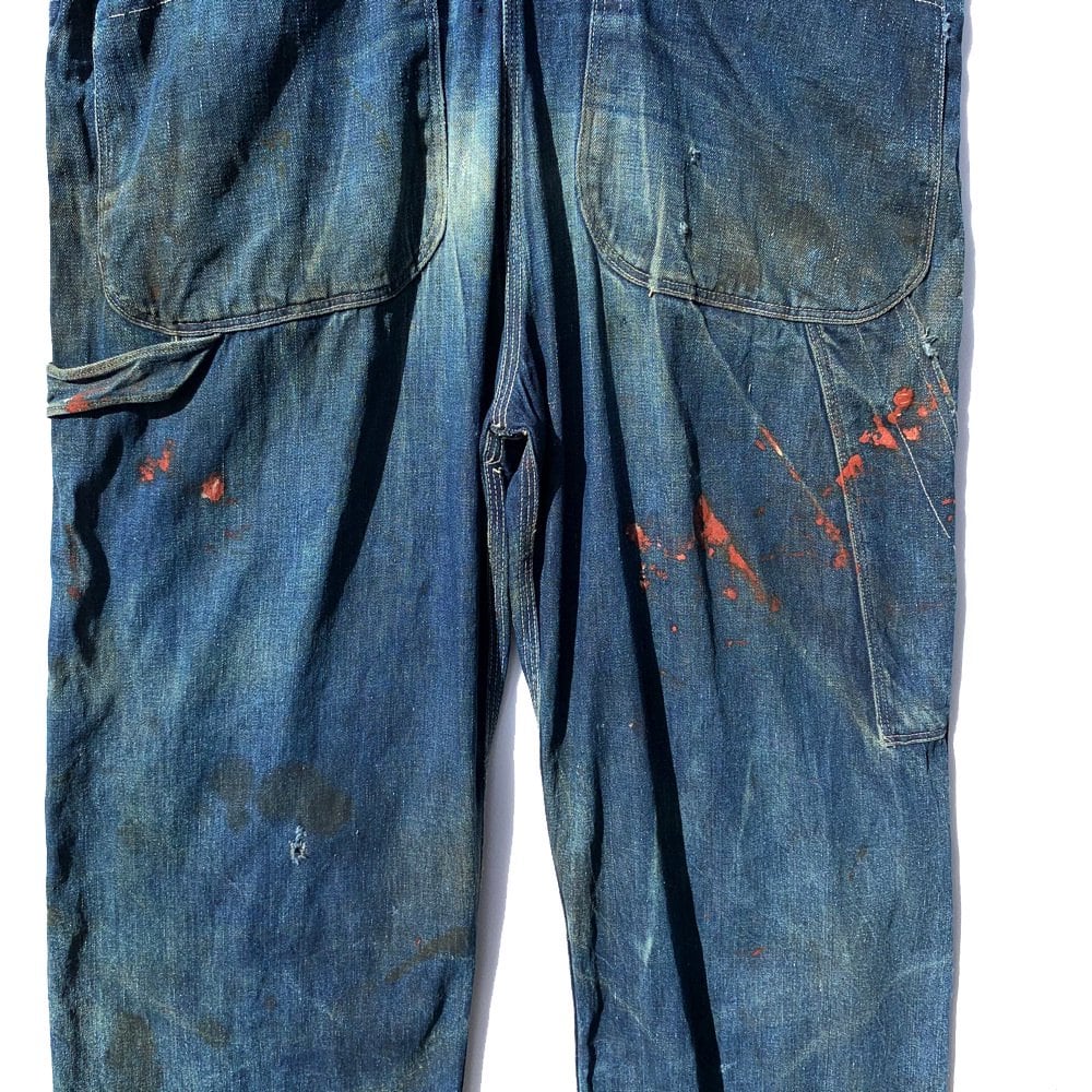 Vintage Denim Overalls [1940s] [Another Peabody] Vintage Denim