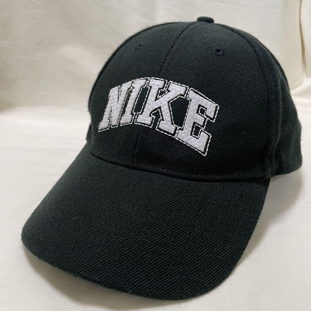 90s NIKE アクリルウールキャップ刺繍ロゴ 90s NIKE アクリルウールキャップ刺繍ロゴ