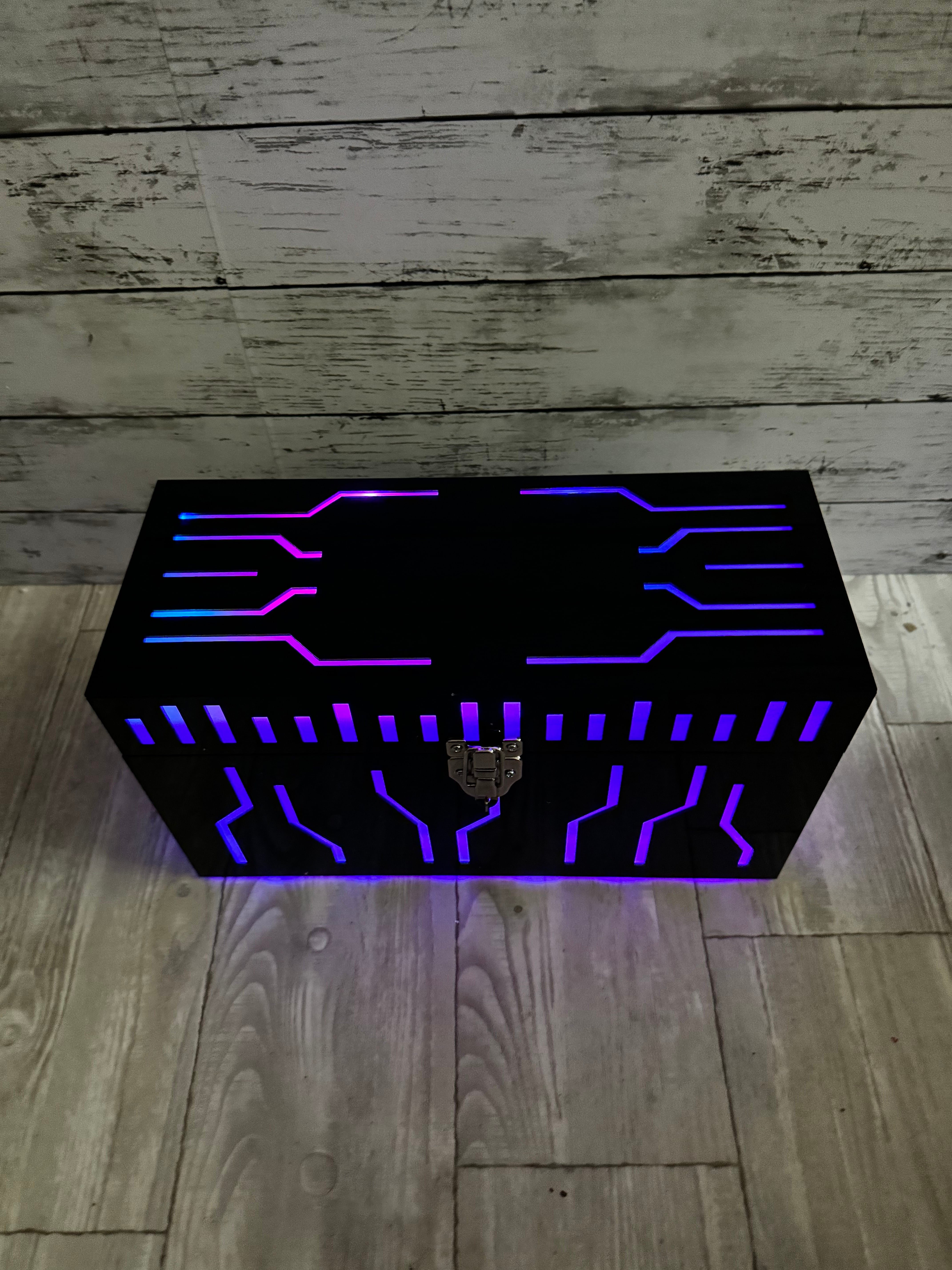 LED シャンパンケース 1本収納 ブラックライン ロゴ入れ対応可