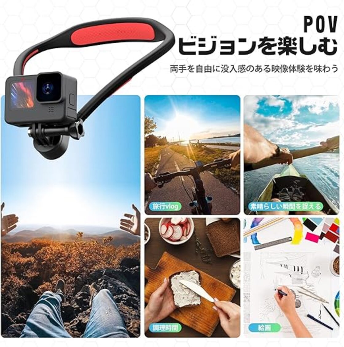 GoPro 10アクションカメラ Ulanziスタビライザー付き まずい 売買され 