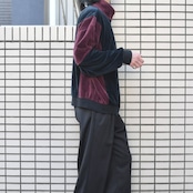 Norm Thompson switching design velour track jacket