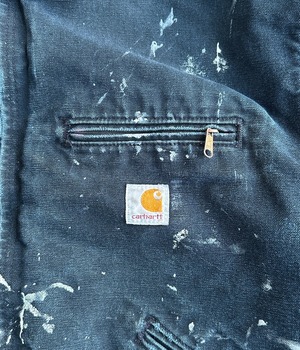 -Carhartt- Vintage 90s XL Detroit Jacket made in U.S.A