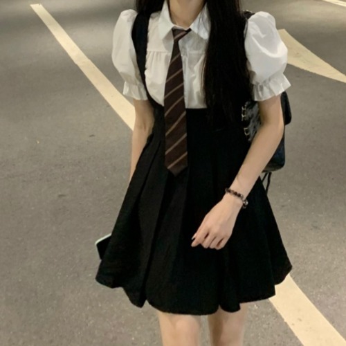ハイウエストプリーツジャンスカ ・78492