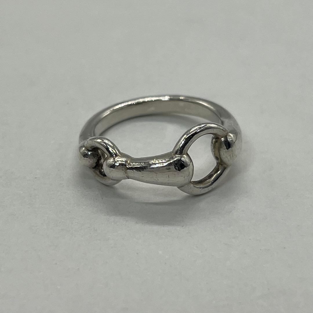 エルメス HERMES ホースビット リング 13号 SV925 ヴィンテージ