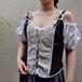 European tyrol bustier blouse／ヨーロピアンチロル ビスチェ ブラウス