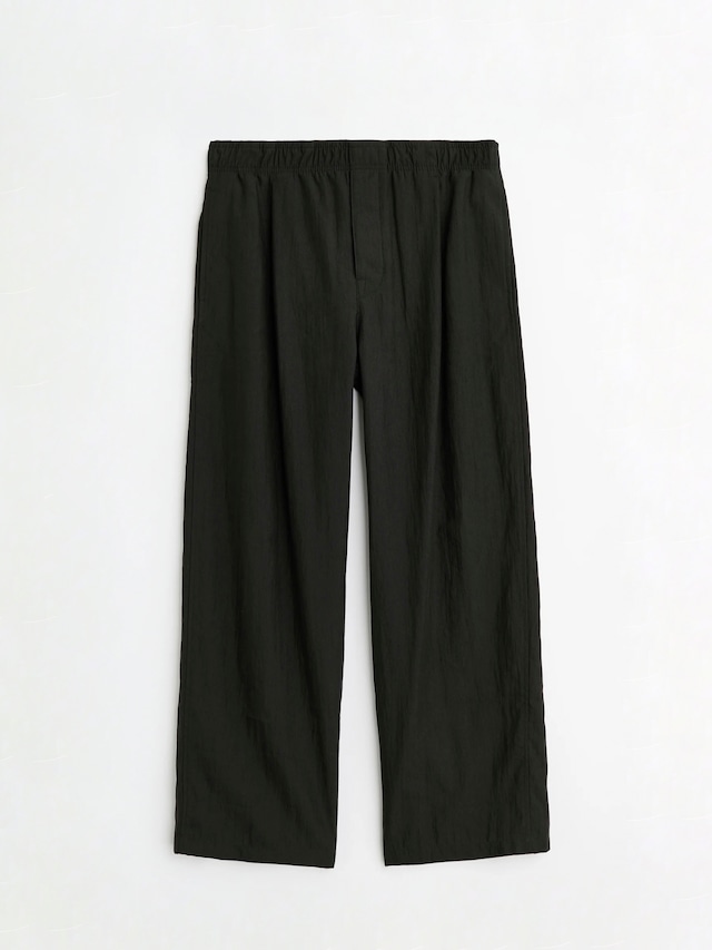 OUR LEGACY LEISURE TROUSER Soot Black Techflax M2264LS