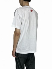 【PLAY COMME des GARCONS】T340 バック赤エンブレムTEE