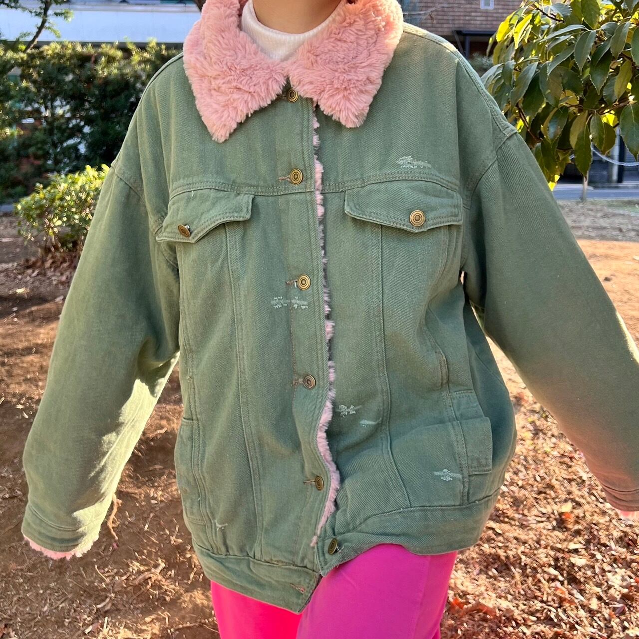 オーバーサイズカラーデニムジャケット_LN01993 | lanan(ラナン)