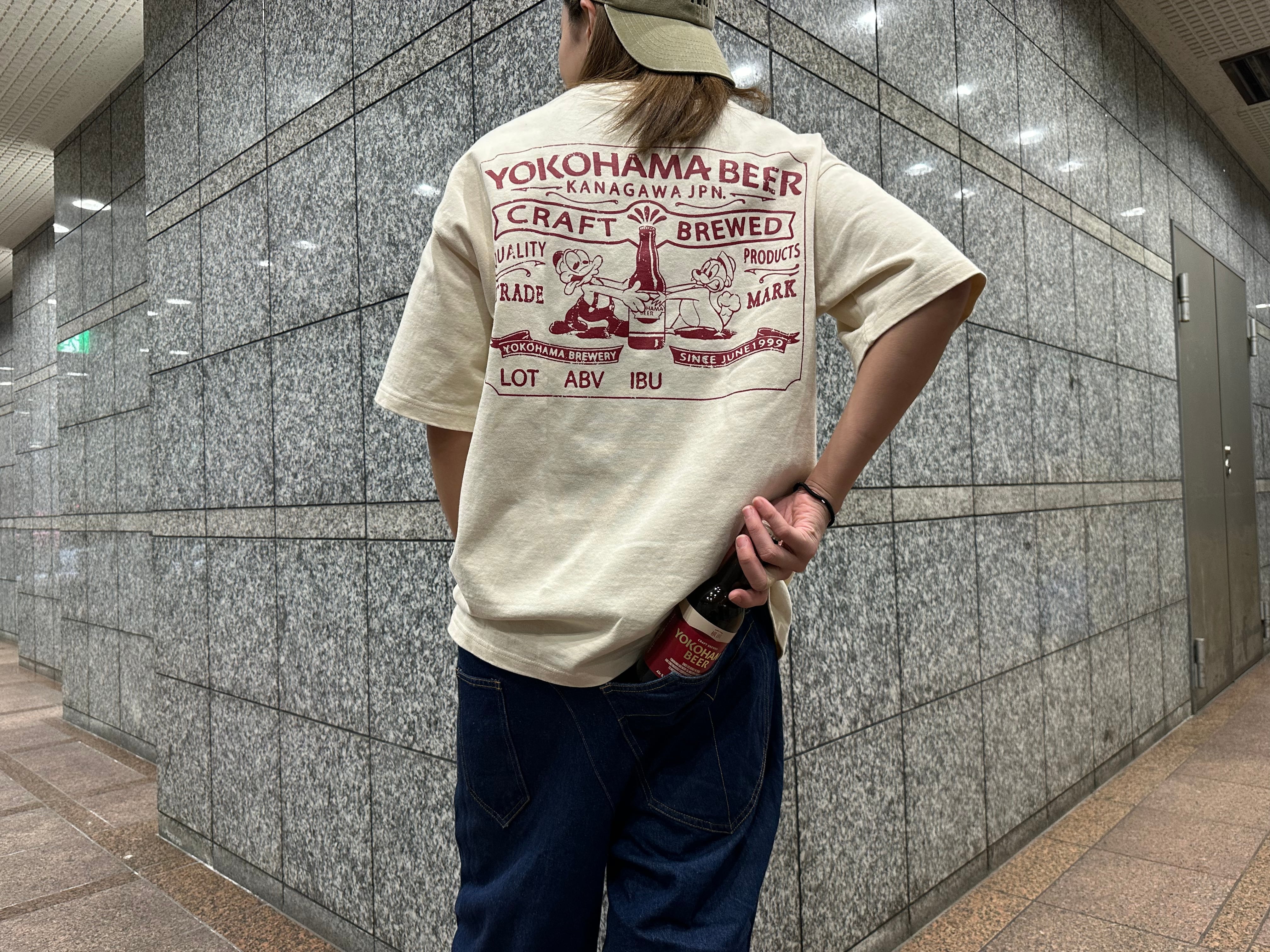 Ybeeeラベル マグナムTeeシャツ【ナチュラル 】