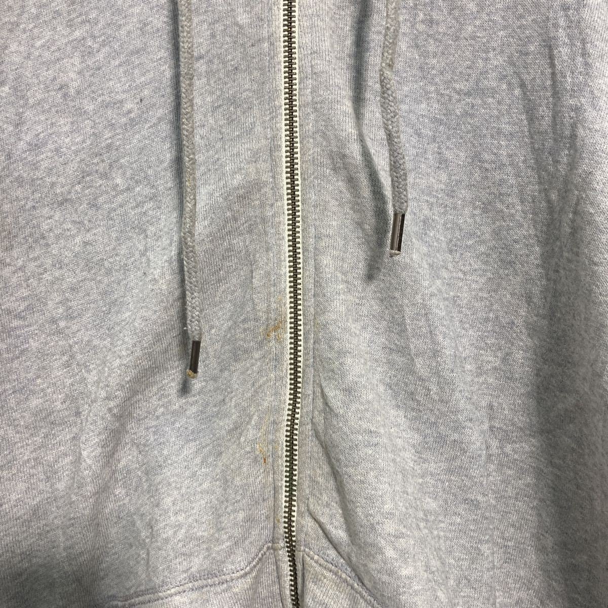 Levi's 無地 スウェット パーカー L グレー リーバイス ジップ Levi's 無地 スウェット パーカー L グレー リーバイス ジップ