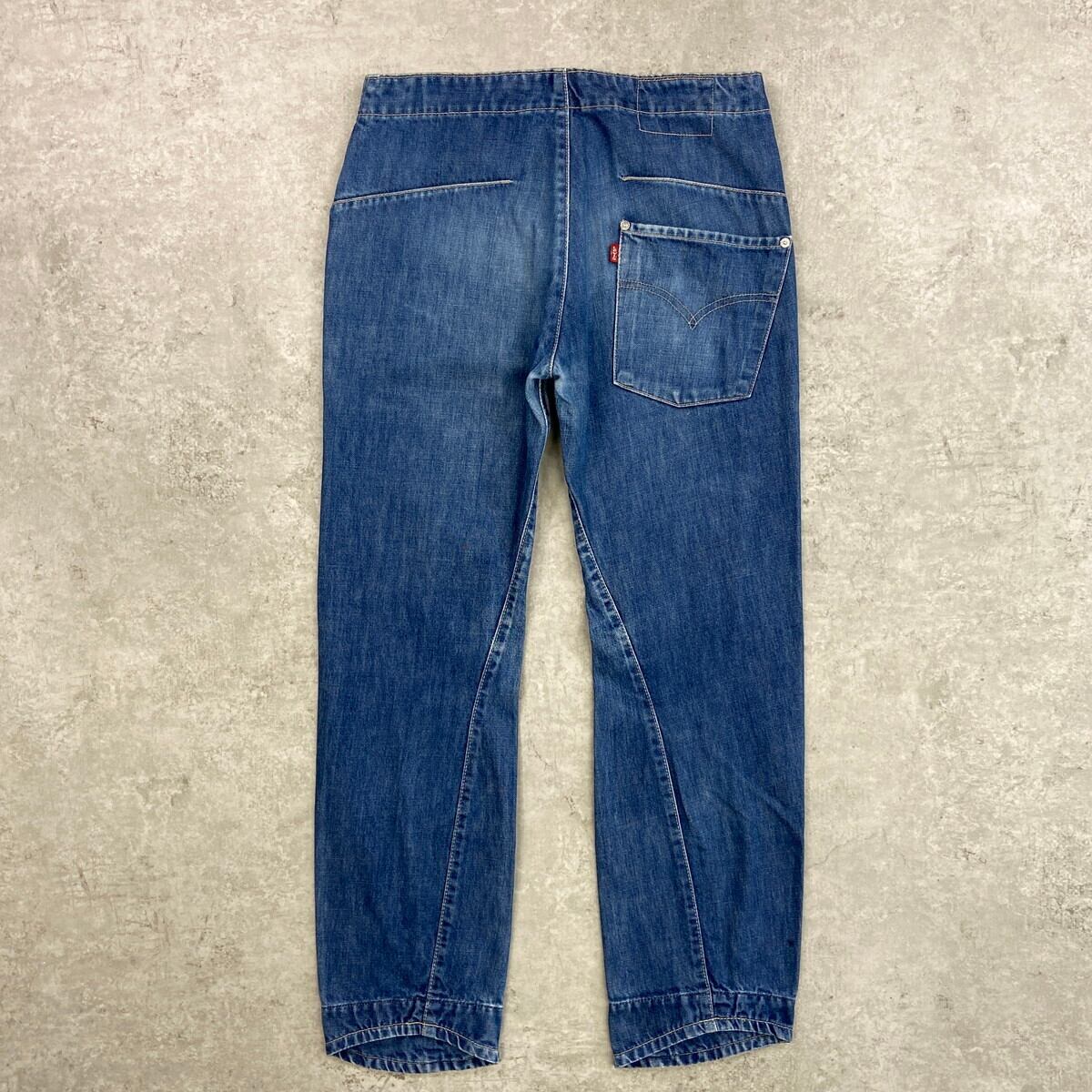 00年代 Levi's ユーロリーバイス ENGINEERED JEANS 立体裁断 変形