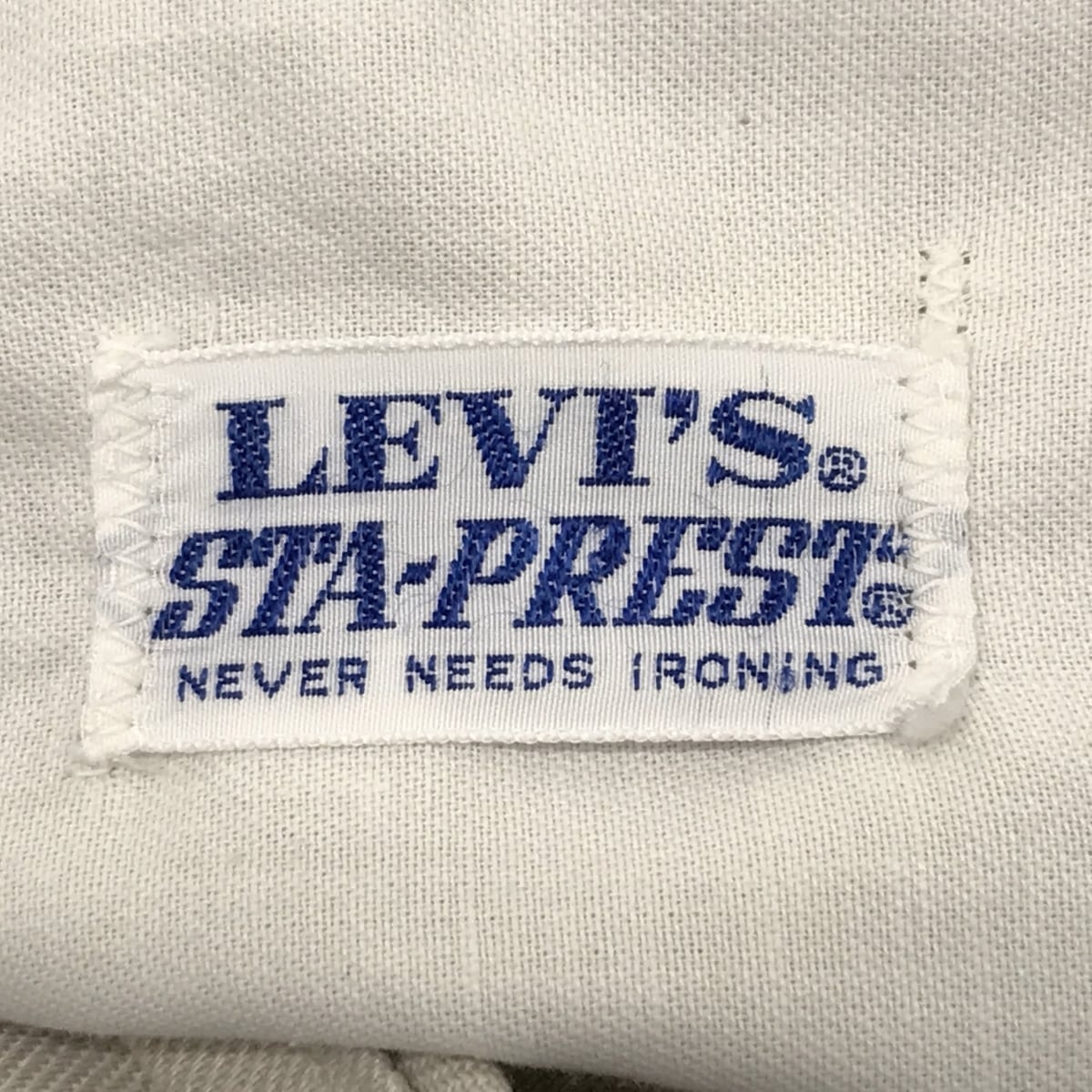LEVI'S リーバイス 60〜70年代 STA-PREST スタプレ 均等V 黒金 LEVI'S リーバイス 60〜70年代 STA-PREST スタプレ 均等V 黒金