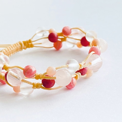 【受注販売】ピンクのマハロ*アミュレット