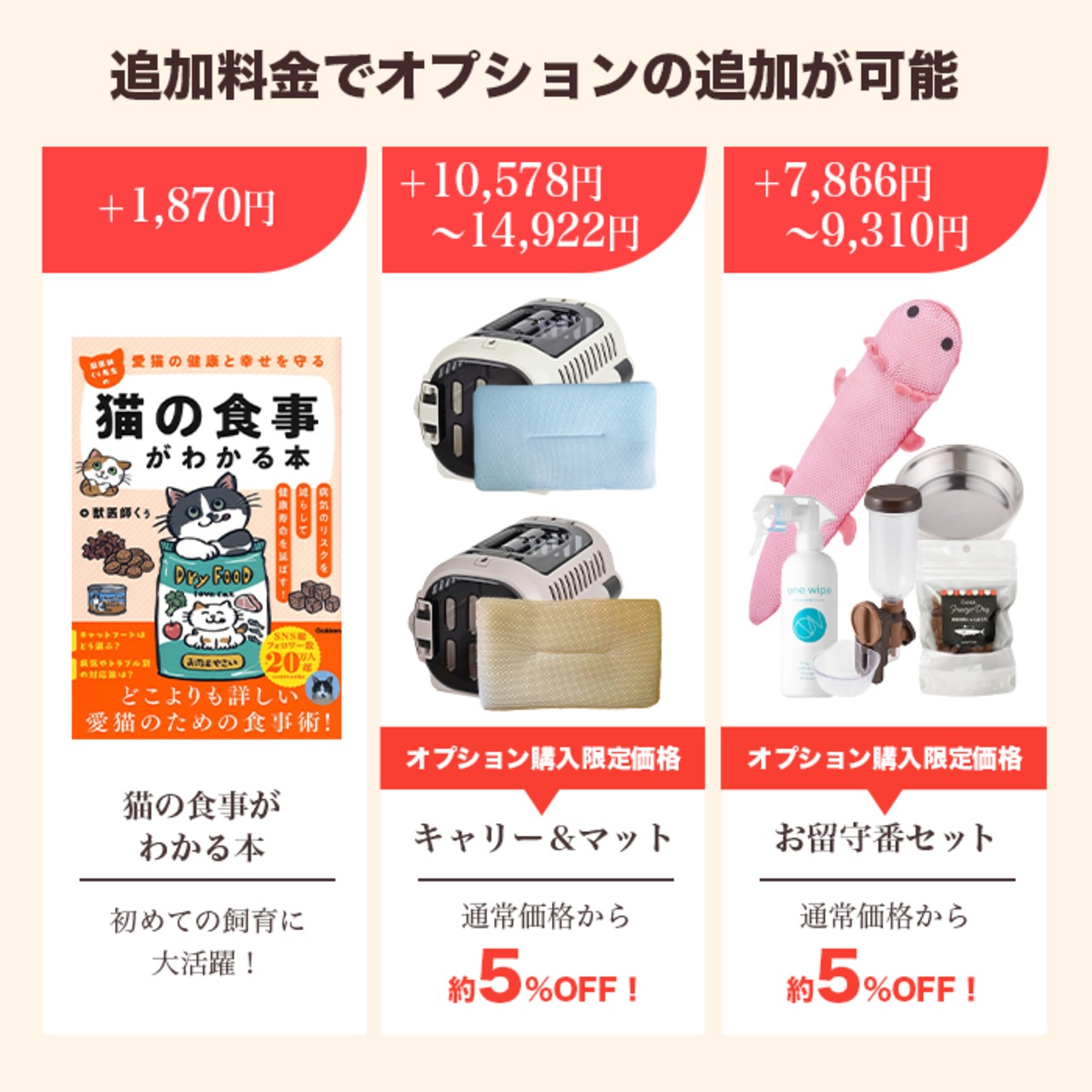 【お買い得SALE！】スターターセット ヴィラフォートキャット３段タイプ,定価58,000円 → 34,800円（送料込み！）セット割、子猫のしつけ、お留守番に！（小型猫~大型猫種向け）